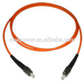 Multi modo, Simplex, 3m, ST / PC, PVC, 2mm, cabo de remendo de fibra óptica ao ar livre com cabo de fibra óptica de modo único